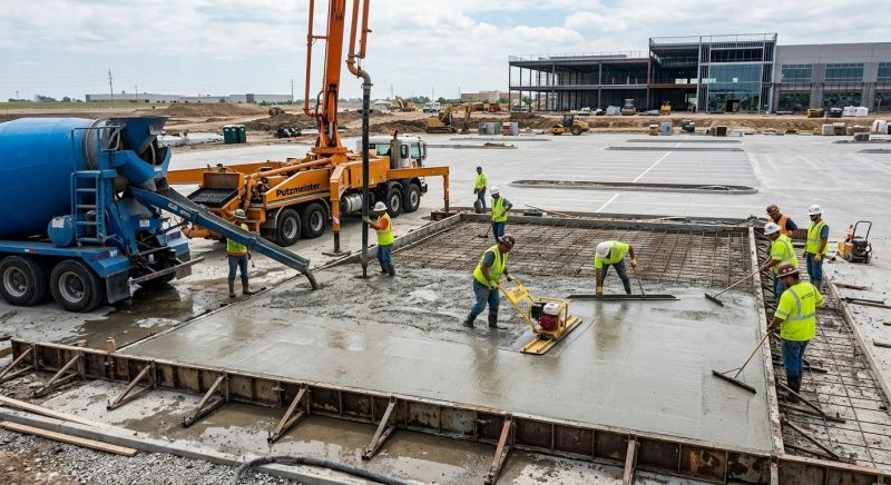 Concrete Installation in Paramus, NJ