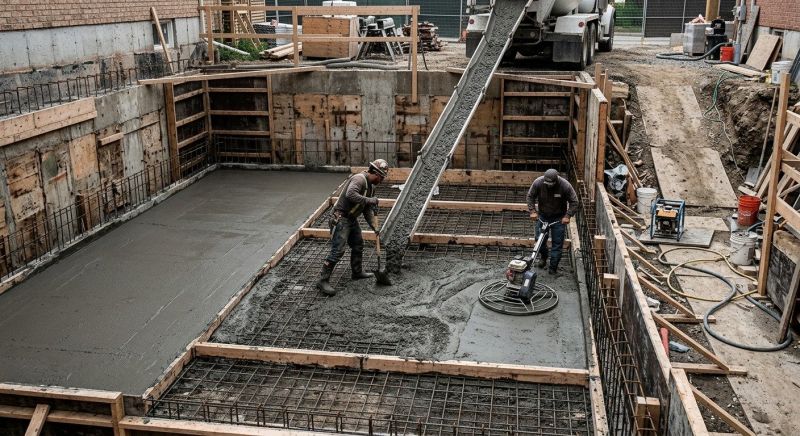 Basement Concrete Installation in Chatham, NJ