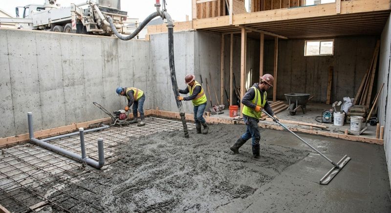 Basement Concrete Installation in Dumont, NJ