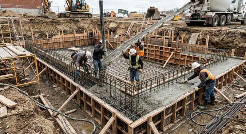 Basement Concrete Installation in Glen Rock, NJ