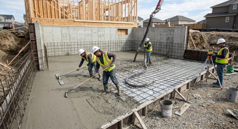 Basement Slab Installation in Paramus, NJ