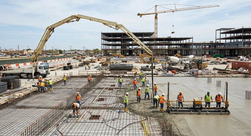 Commercial Slab Construction in Bloomfield, NJ