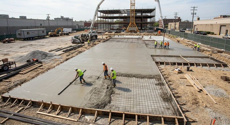 Commercial Slab Construction in Pleasantville, NY