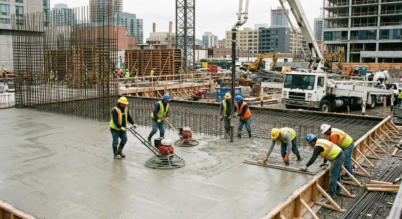 Commercial Slab Installation in Hoboken, NJ