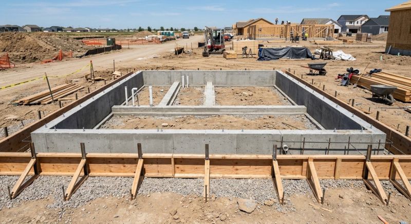Concrete Foundation Installation in East Hanover, NJ