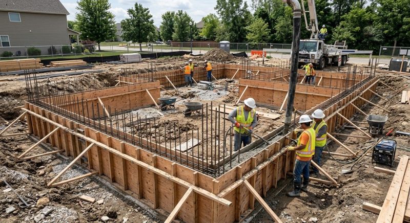 Foundation Construction in East Hanover, NJ